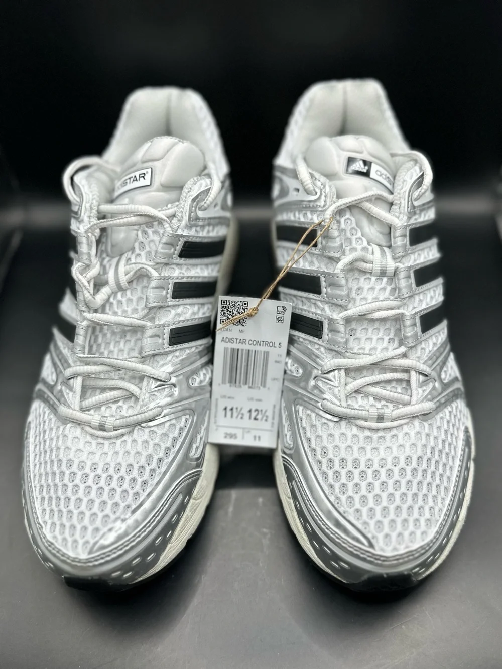 Adidas Adistar Control 5 Men’s Size 11.5 Silver Metallic (NEW) JQ4168 No Box